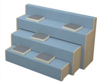 هرم-1 منصة قابلة للطي للجلسات الجماعية