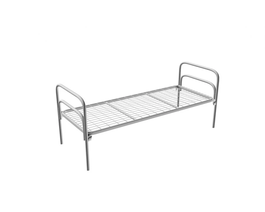 Single Metal Bed "P-Shaped" Model K640.S