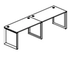 Modular Workstation with O-shaped Frame KС.РсО-3.100