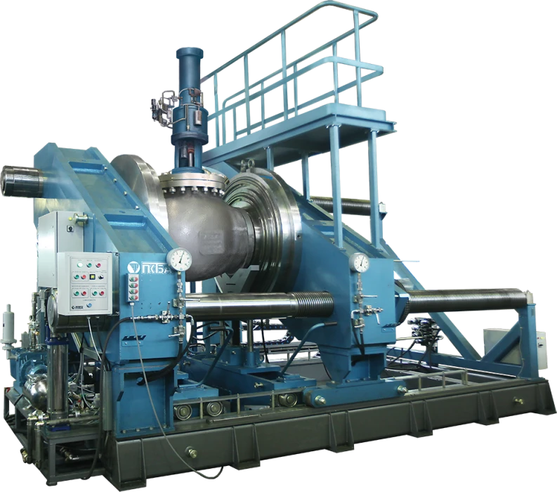 منصات الاختبار الهيدروليكية الهوائية PKTBA-S مع وحدات PKTBA-PGS