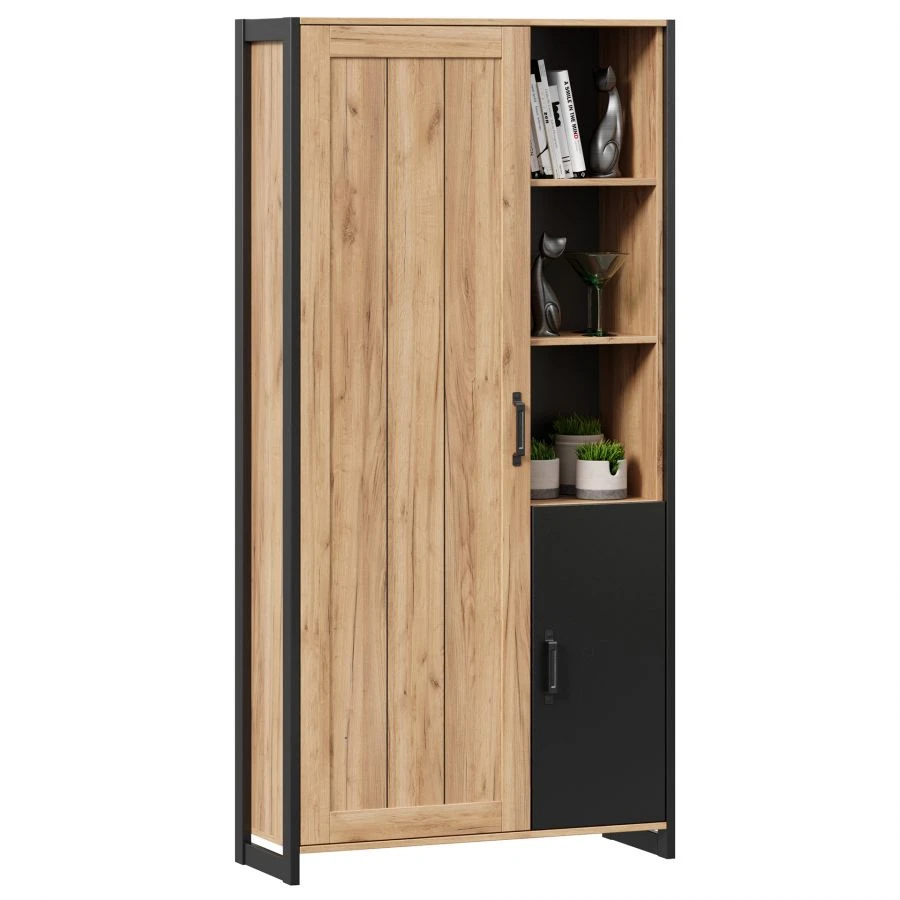 Combined Cabinet in Golden Oak - Techno LD.678200.000