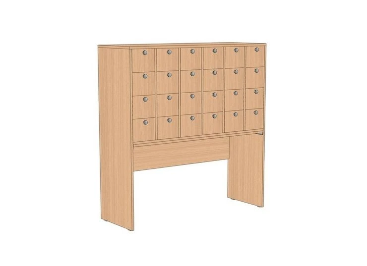 Catalog Cabinet for Storing Record Cards