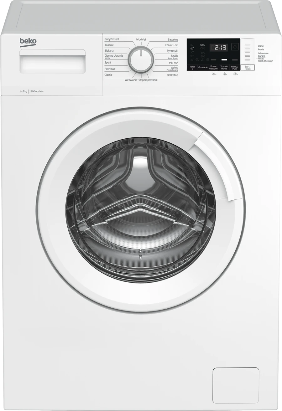 Fully Automatic Front-Loading Washing Machine WRE6612XWWE