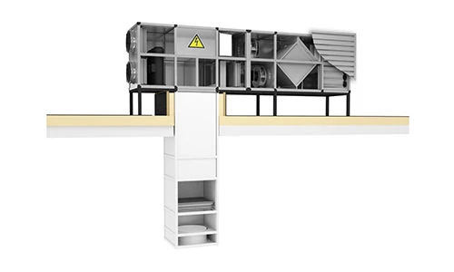 مكيف الهواء الصناعي السقفي RUF