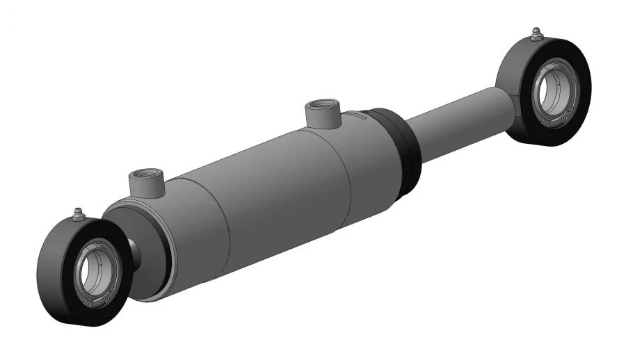 Hydraulic Cylinder EDCG 80.40.100.600PM-05 for Pushing and Pulling