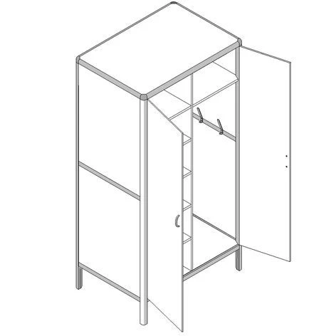 Clothes and Linen Cabinet MA-X