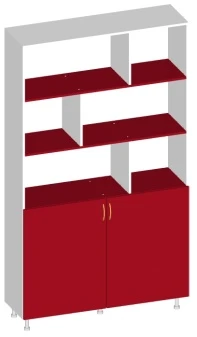 رف المواد التعليمية المغلق موديل ش.04.13