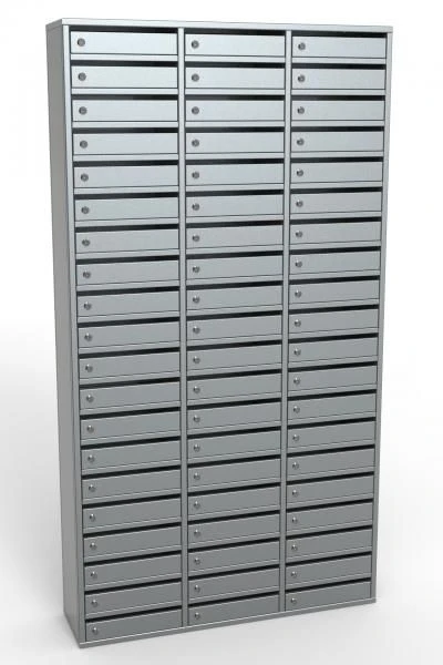 Subscriber Cabinet ASH-60 with 60 Cells and Mail Slot