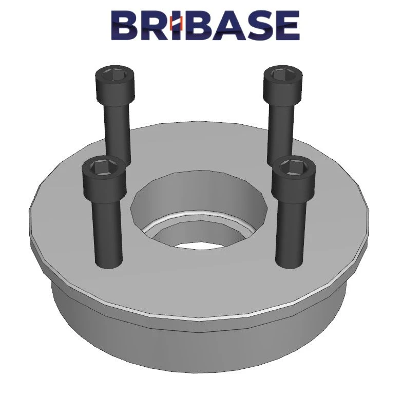 BriBase Transition Flange for Turning Equipment BB.CC.140.12.065