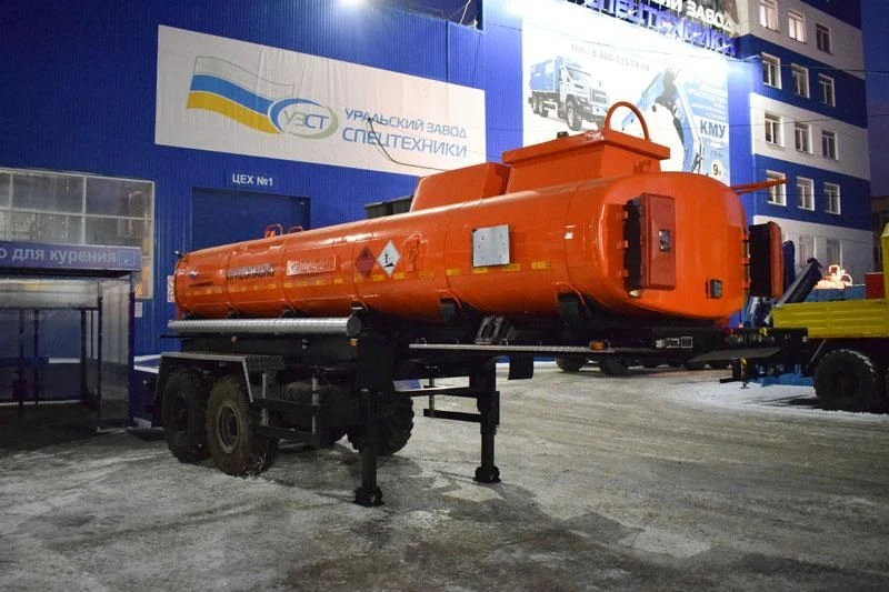 Frame Tank Semi-Trailer UZST 9179 with ABS and EBS