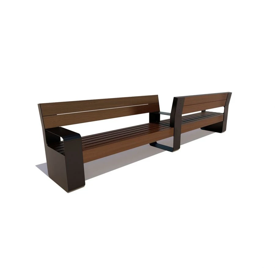 Park Bench SСТ-10 77210 - Durable Steel Frame