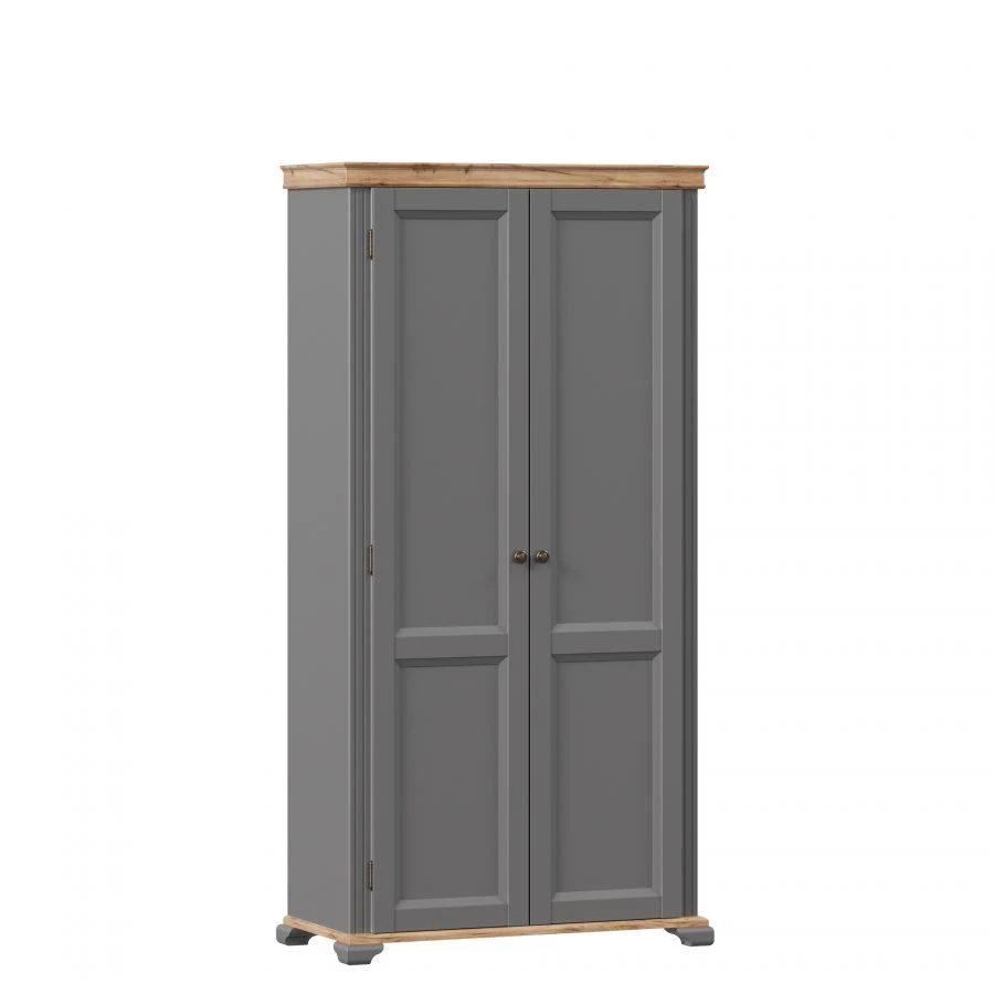 Ameli Two-Door Blind Cabinet in Onyx Gray - Model LD.642880.000