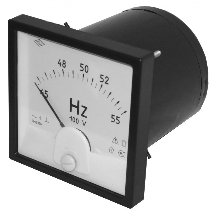Panel Frequency Meter for Measuring AC Frequency - Model Ц42306