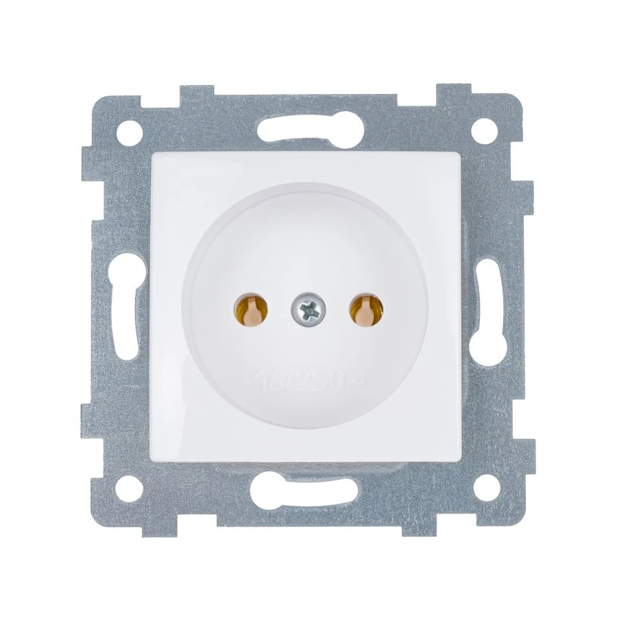 Maria Hidden Installation Single Socket Mechanism RS16-444, White