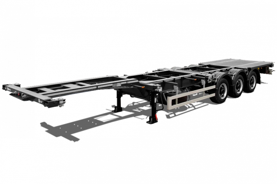 نصف مقطورة لنقل الحاويات من النوع 93341