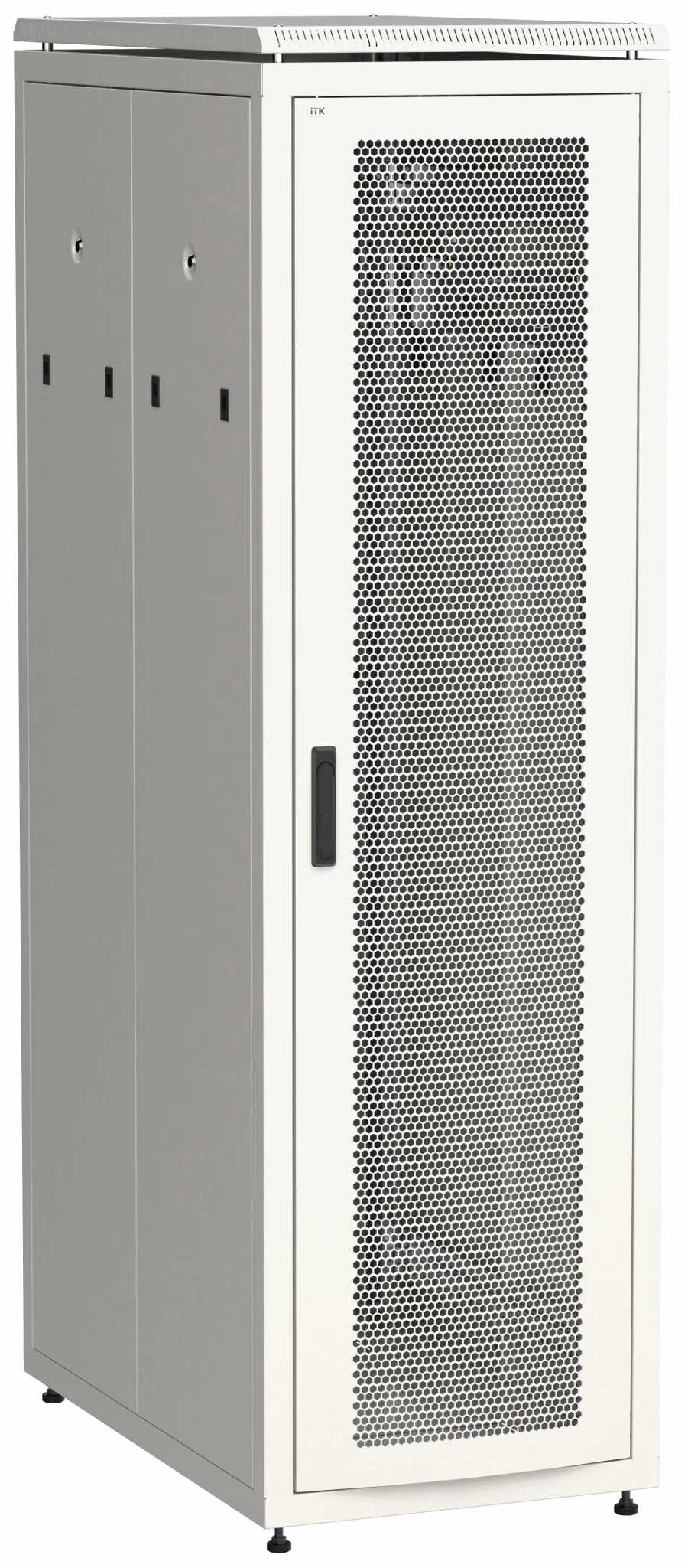 19" Network Cabinet LINEA N 47U 600x1000 mm with Perforated Front Door - LN35-47U61-P ITK