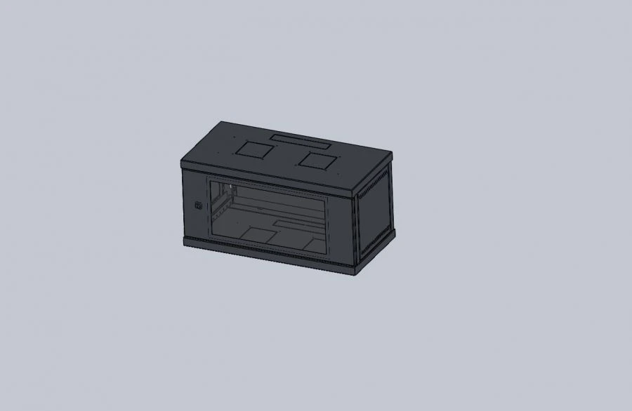 Wall-Mounted Telecommunications Cabinet SN-12U-60-60-DS