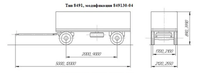 Specialized Equipment Transport Trailer Modification 849130-04