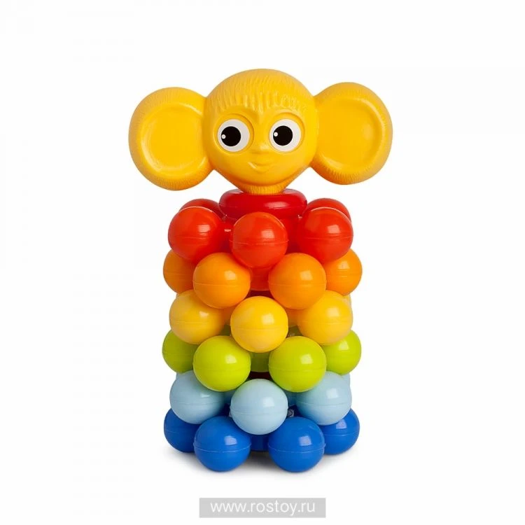 Mini Pyramid with Balls "Ushastik