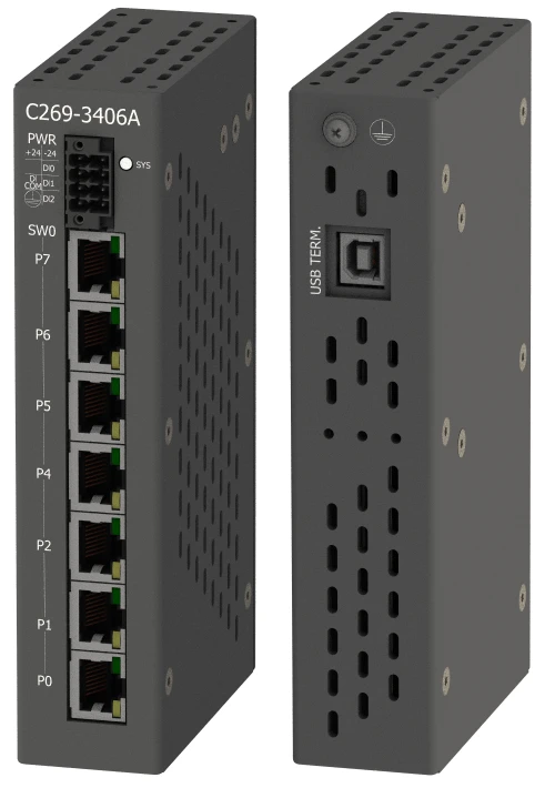 Managed Industrial Network Switch C269-3406A