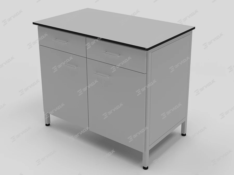 Laboratory Table Series SL with Doors and Drawers