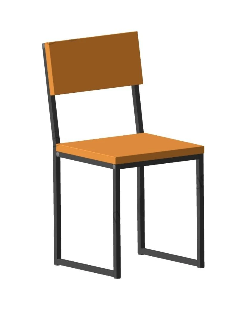 Modern Removable Backrest Working Chair RS 01.00.44 Quadrum