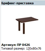 Premier Briefing Tabletop Model PR 426