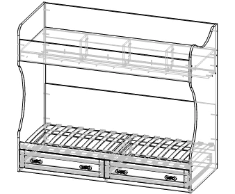 Bunk Bed for Children - Marsel Series