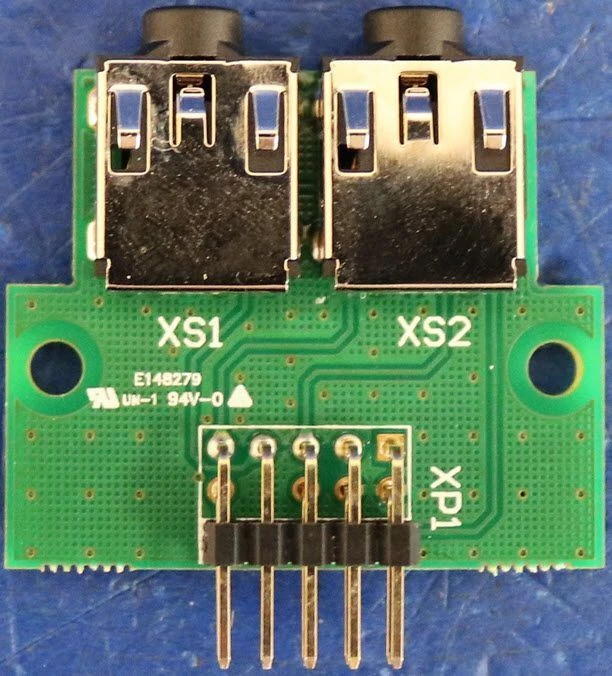 Audio Interface Panel for KRPE Monoblock Chassis KRPЕ.469535.172