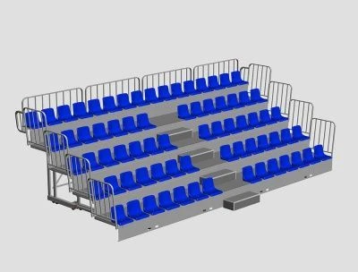 Telescopic Grandstand Type "TT