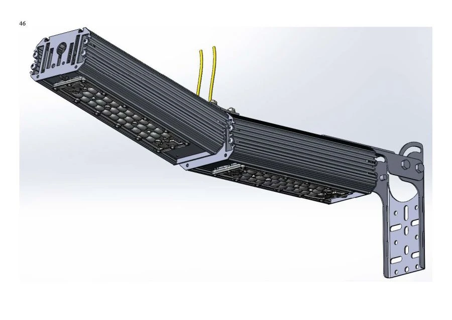 مصباح LED تصميم صناعي "MTM IoT" سلسلة كيوبيك 120 مع وحدتين