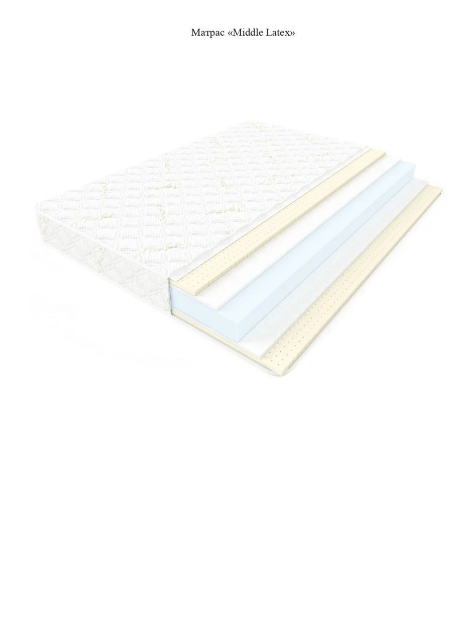Orthopedic Latex Mattress Middle "Latex