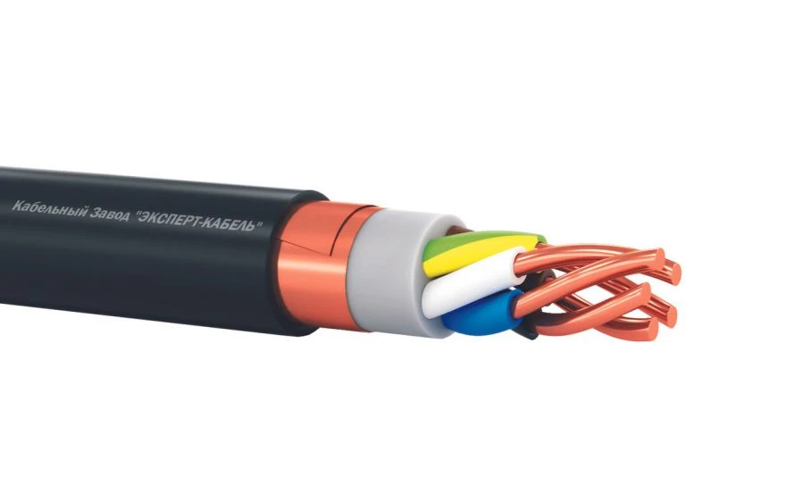 كابلات طاقة منخفضة خطر الحريق 0.66-1 ك ف مع عزل PVC - VVGEng(A)-LS