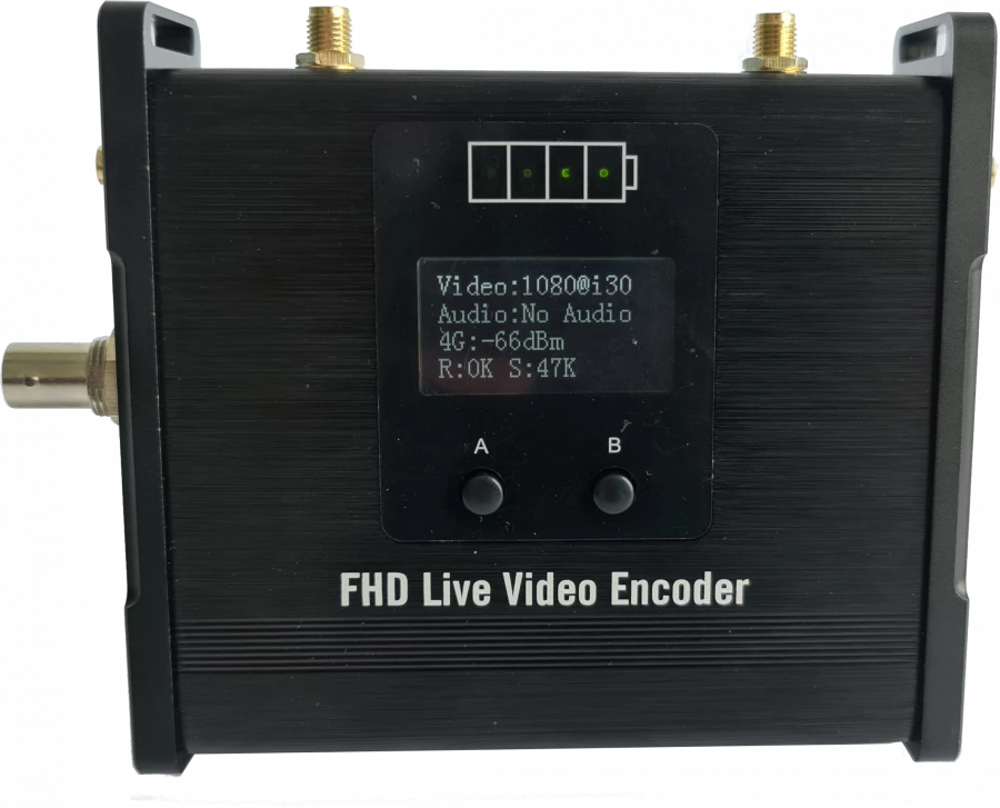 Mobile Video Processor for Encoding and Streaming - MMVS Encoder Uno-H