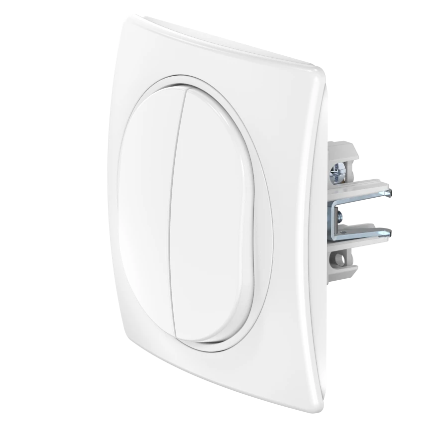 Caduceus Aling EON Two-Way Light Switch 10AX 250V White E606.00