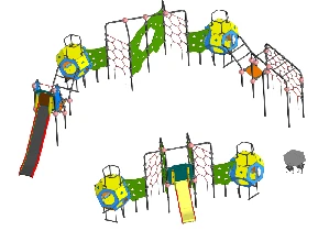 Children's Play Complex for Thematic Games and Physical Development - 115.98.10