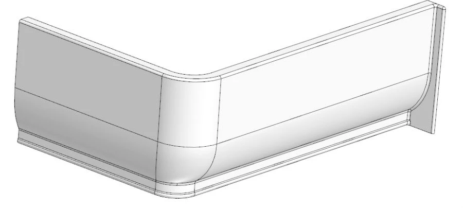 تغليف منصة أمامية يمينية للمركبات 5299-401-5102026-01