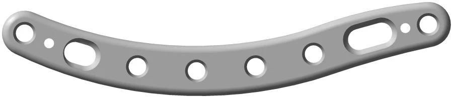 لوحة ديافيسيل للترقوة مع وسم ليزر (يسار/يمين) 67-125 ملم