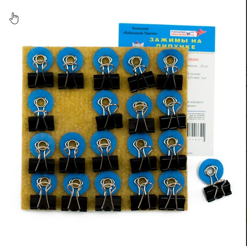 Velcro Clips Set for Secure Game Material Fixation