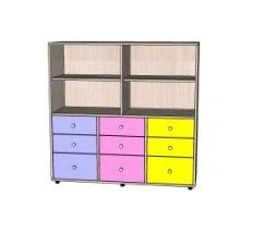 Educational Resource Storage Rack