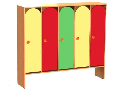 Wooden Children's Wardrobe Model MM125