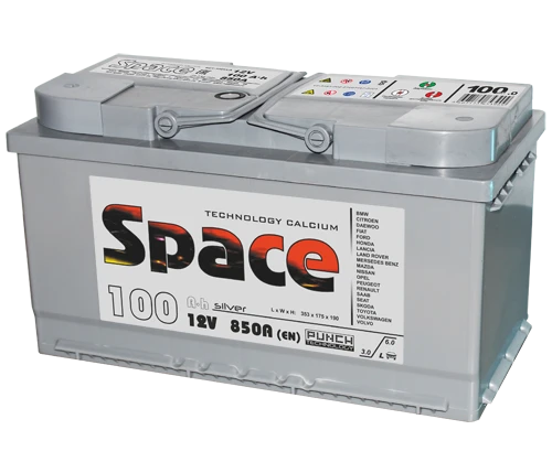 Lead-Acid Starter Battery for Internal Combustion Engines 12V 6ST-90VLA L5 Space