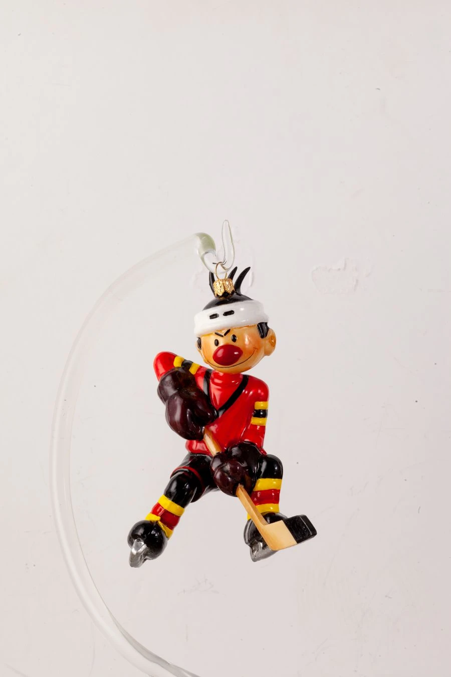 Handcrafted Glass Christmas Ornament "Meteor Striker