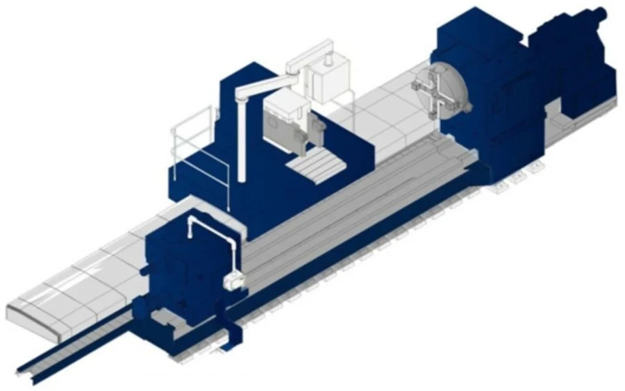 CNC Lathe Machine CA1800C240F4 for Precision Machining