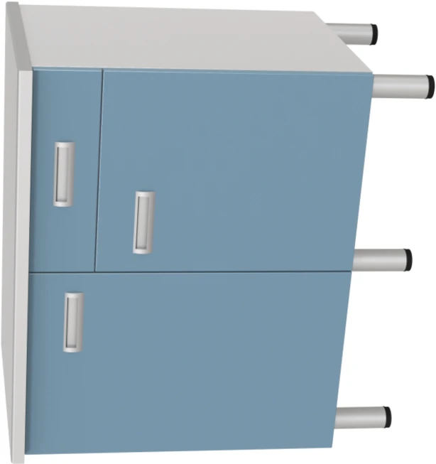 طاولة مختبرية مع خزانتين SL-03-MSK (SL-03-205)