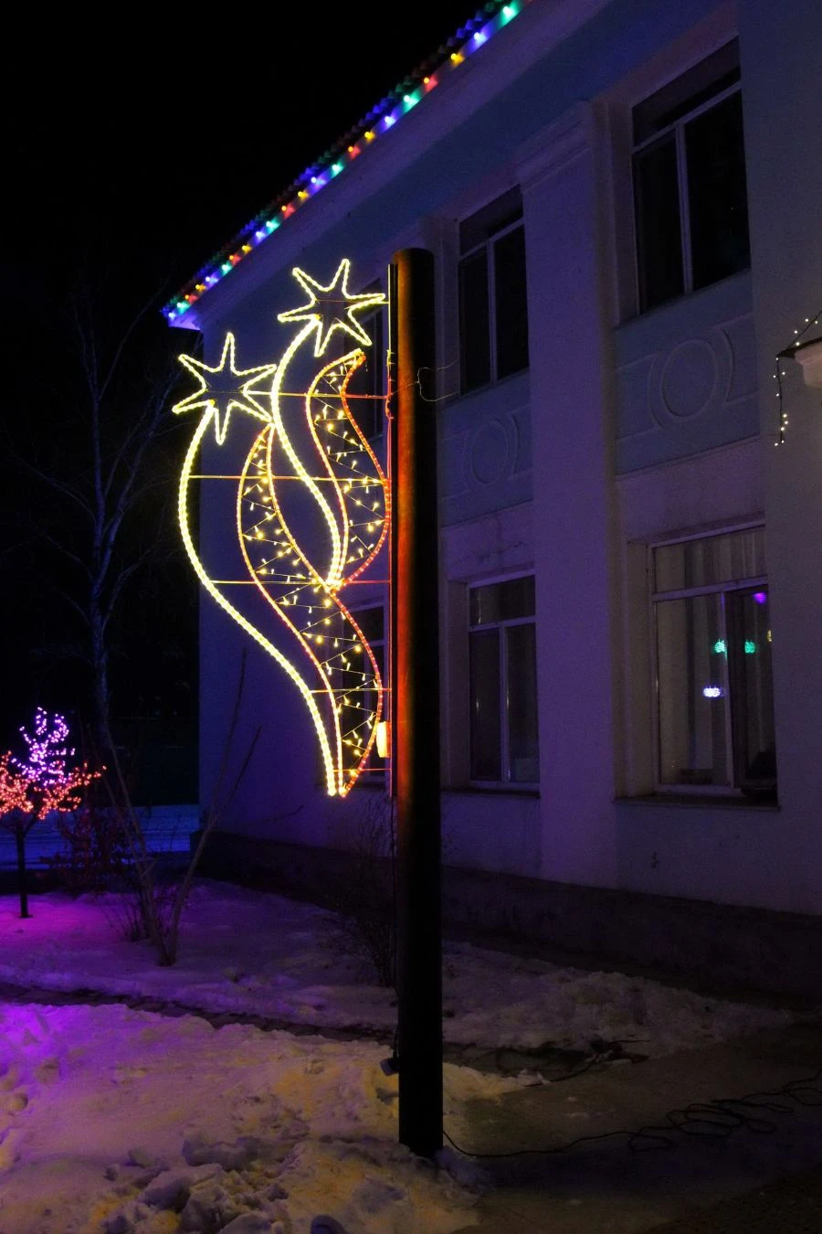 Decorative LED Console Light "Ice and Flame" - 220V, 24V