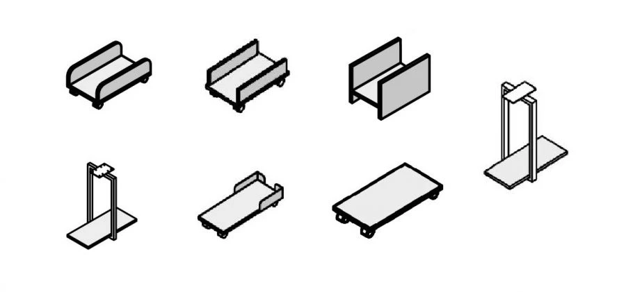 Wooden Office CPU Stand for Work, Blitz, Agat, Rio Base, and More