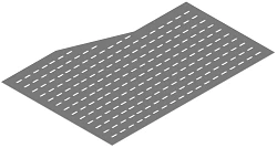 قاعدة دعم الكابل للنباتات ذاتية الدعم اليسرى DKY 000x00 N