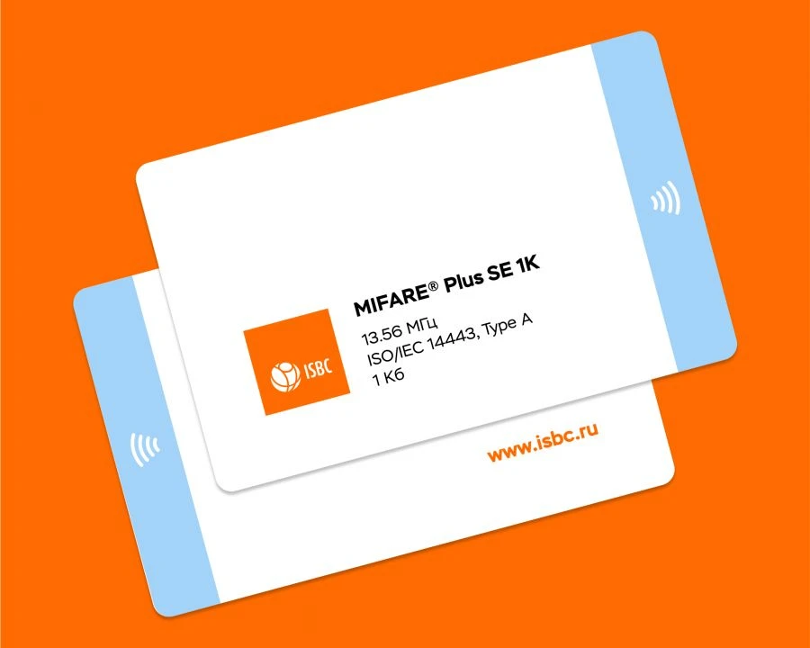 Smart Card ISBC® with Integrated Mifare Plus SE 1K Chip