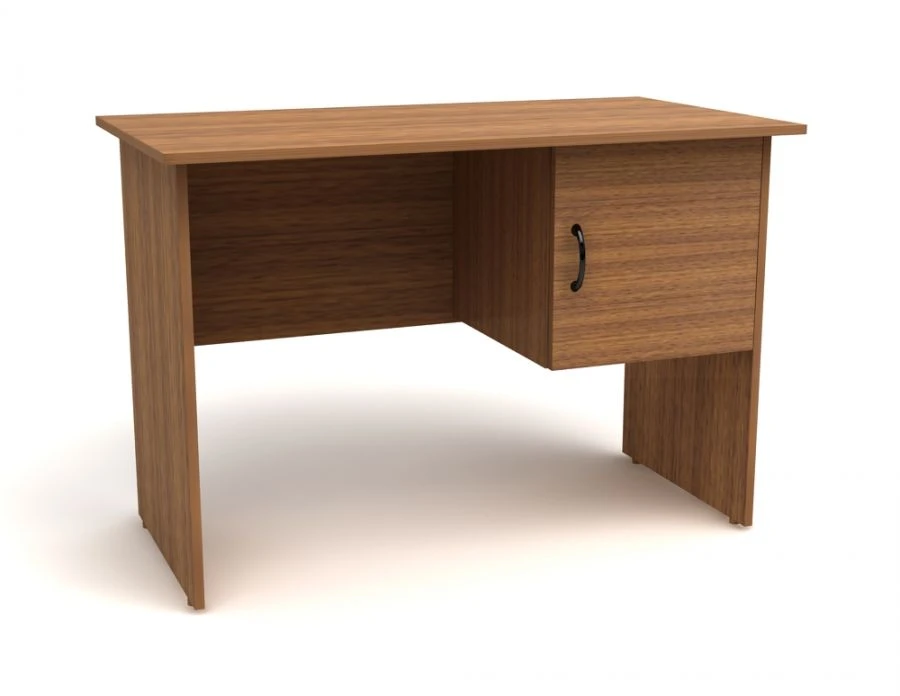 مكتب بDrawer واحد 800x600x1200مم لوح خشبي مضغوط